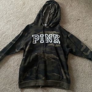 PINK camo hoodie